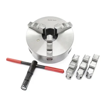 Placa de torno 3 castanhas universais ø 400mm com furação traseira - k-11400 mawbra