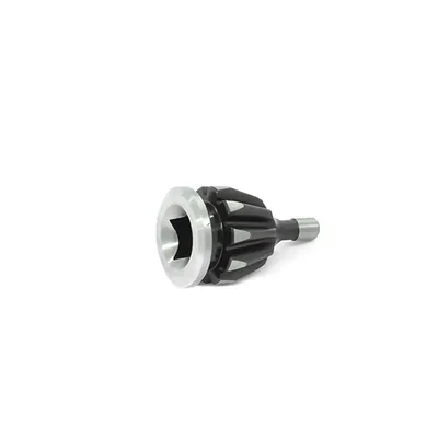 Pinhão de rotação do anel espiral para placa de torno ø 125mm - pi-k11125 mawbra