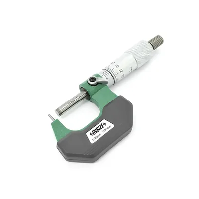 Micrômetro universal externo tipo a para espessura de tubos 0 a 025 x 0,01mm - 3261-25a insize