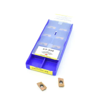 Inserto para fresamento apkt 11t304-apm yb9320 - zcc ct