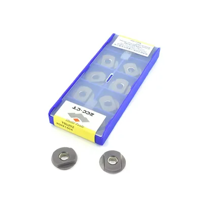 Inserto para fresamento esférico ball nose rohx 1604 ybg202 - zcc ct