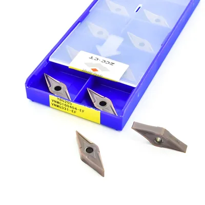 Inserto para torneamento vnmg 160404-ef ybg205 - zcc ct
