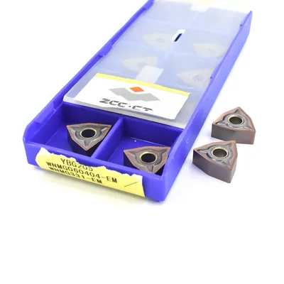 Inserto para torneamento wnmg 060404-em ybg205 - zcc ct