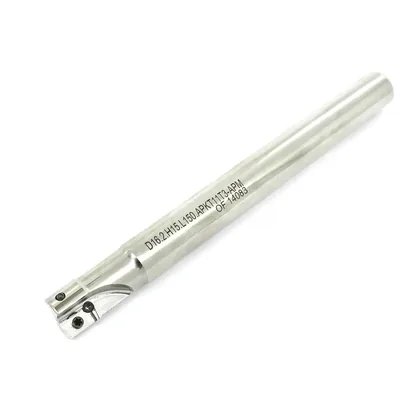 Fresa de topo ø 16 x 150mm 2 cortes haste ø 15,0mm para inserto apkt 11t3 apm - zcc ct br