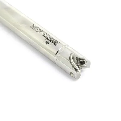 Fresa de topo ø 25 x 150mm 2 cortes haste ø 24,0mm para inserto wnhu 0604 - zcc ct br