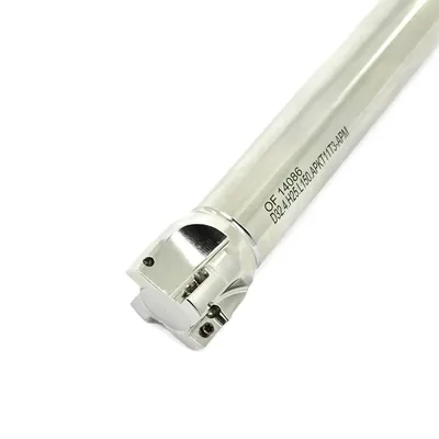 Fresa de topo ø 32 x 150mm 4 cortes haste ø 25,0mm para inserto apkt 11t3 apm - zcc ct br