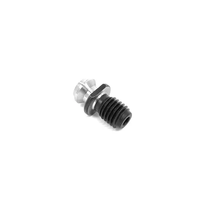 Pino de fixação cat40 x 45 graus rosca 5/8" com passagem interna din69872 - bt-546 coolant mawbra