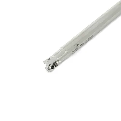 Fresa de topo ø 16 x 150mm 2 cortes haste ø 15,0mm para inserto enmx 1206 zcc - guran