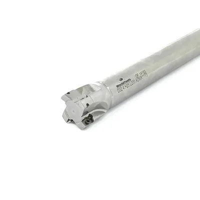 Fresa de topo ø 32 x 200mm 4 cortes haste ø 25,0mm para inserto admx 11t3 - guran