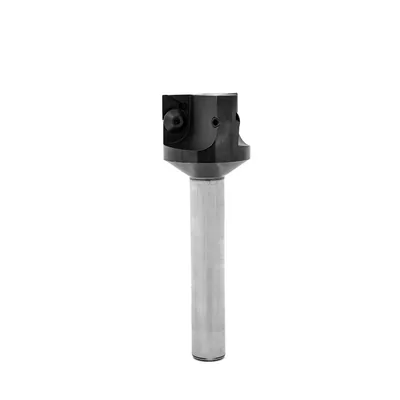 Fresa de topo ø 50 x 115mm 3 cortes haste ø 20,0mm para inserto tpkn 1603 - black tools