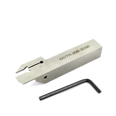 Suporte para bedame externo dgtr 20b 3d50 para inserto iscar dgn - guran