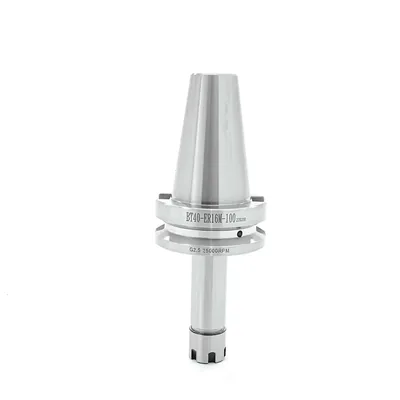 Cone bt40 porta pinça er-16m l100mm para 25.000rpm - bt40-er16m-100l-25r mawbra