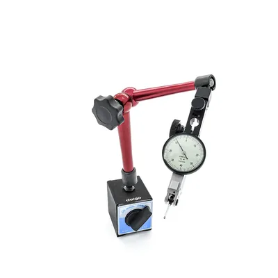 Base magnética 080kgf p/relógio haste articulável mecânica 350mm c/ajuste fino - 412d-350 daigo