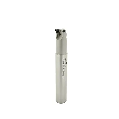 Fresa de topo ø 25 x 160mm 3 cortes haste ø 25,0mm para inserto zdcw 09t3 alto avanço - guran