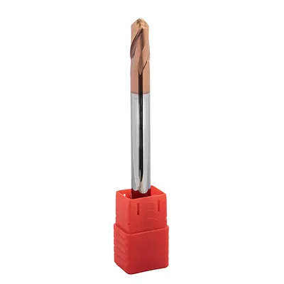 Fresa metal duro 55hrc esférica 2 cortes ø 08,0 - 100 - 16,0mm h08 altisin - dry cut