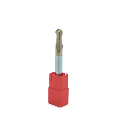 Fresa metal duro 55hrc esférica 2 cortes ø 10,0 - 075 - 16,0mm h10 altisin - dry cut