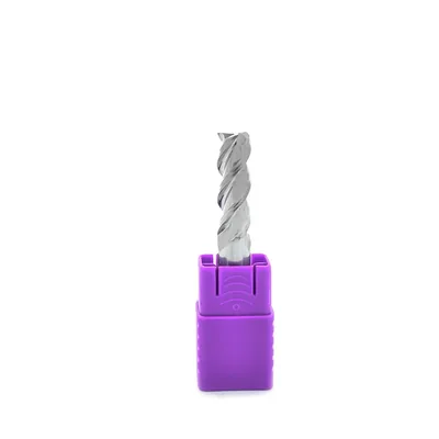 Fresa metal duro aluminium reta 3 cortes ø 10,0 - 075 - 30,0mm h10 - dry cut
