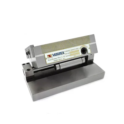 Mesa de seno magnética passo polar fino 225 x 087mm uma inclinação 0 a 46 graus - v-47mf vertex