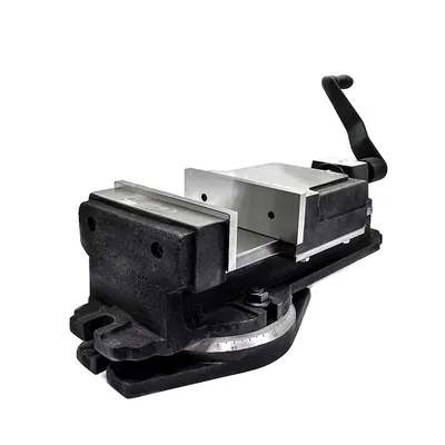Morsa mecânica giratória abertura 0 a 149mm mordentes 205mm - 8k mawbra