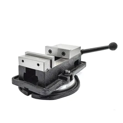 Morsa mecânica giratória abertura 0 a 108mm mordentes 110mm - av-4 mawbra
