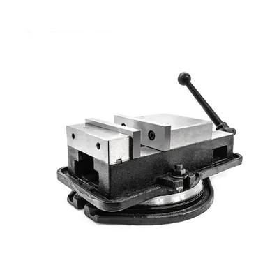 Morsa mecânica giratória abertura 0 a 160mm mordentes 160mm - av-6 mawbra