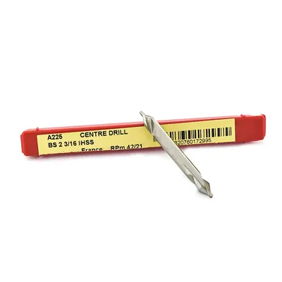 Broca de centro hss bs2 1/16" x 3/16" polegadas din333a - a225 dormer