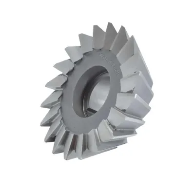 Fresa angular hss para mandril ø 100mm 60 graus din842a - 1302 indaço