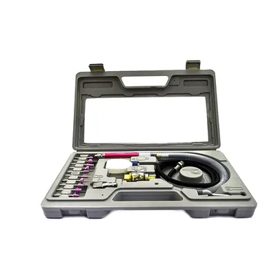 Kit de micro retificador pneumático com 16 peças 58.000rpm - ce-58 guran