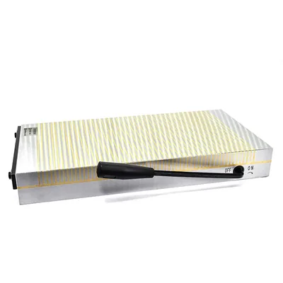 Mesa magnética permanente 400 x 200 x 50mm passo polar fino 2,0 + 4,0mm - pms2040 guran