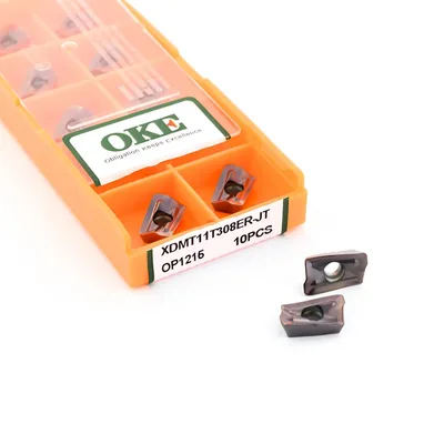 Inserto para fresamento xdmt 11t308er-jt op1215 - oke