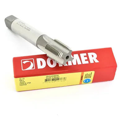 Macho cônico hss-e npt 1/2" x 14 tpi brilhante - e714 dormer