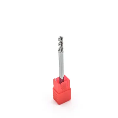 Fresa metal duro aluminium reta 3 cortes ø 04,0 - 050 - 12,0mm h04 - dry cut