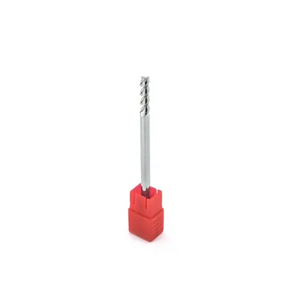 Fresa metal duro aluminium reta 3 cortes ø 04,0 - 075 - 12,0mm h04 - dry cut