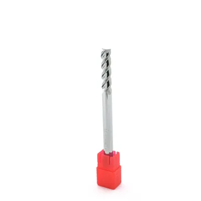 Fresa metal duro aluminium reta 3 cortes ø 06,0 - 075 - 18,0mm h06 - dry cut