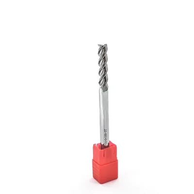 Fresa metal duro aluminium reta 3 cortes ø 08,0 - 100 - 24,0mm h08 - dry cut