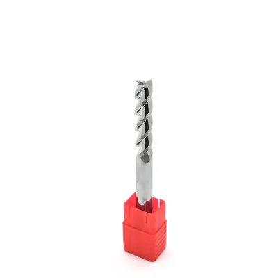 Fresa metal duro aluminium reta 3 cortes ø 10,0 - 100 - 30,0mm h10 - dry cut
