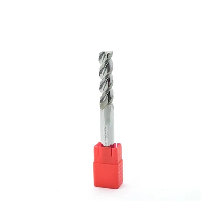 Fresa metal duro aluminium reta 3 cortes ø 12,0 - 100 - 45,0mm h12 - dry cut