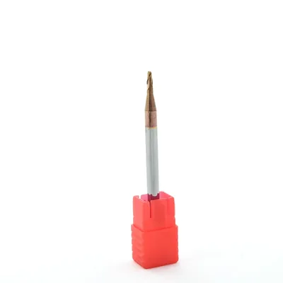 Fresa metal duro 55hrc esférica 2 cortes ø 02,0 - 050 - 04,0mm h04 altisin - dry cut