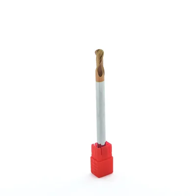 Fresa metal duro 55hrc esférica 2 cortes ø 06,0 - 075 - 12,0mm h06 altisin - dry cut