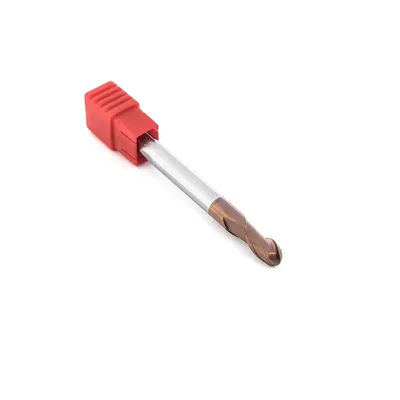 Fresa metal duro 55hrc esférica 2 cortes ø 05,0 - 075 - 20,0mm h05 altisin - dry cut