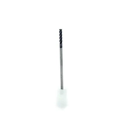 Fresa metal duro 65hrc reta 4 cortes ø 03,0 - 075 - 15,0mm h03 naco blue - dry cut