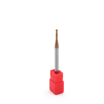 Fresa metal duro long neck 55hrc esférica 2 cortes ø 2,0 - 050 - 4,0 - 10,0mm h04 altisin - dry cut