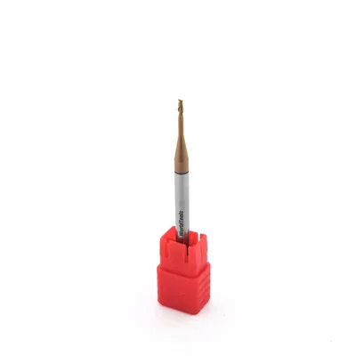 Fresa metal duro long neck 55hrc reta 2 cortes ø 1,5 - 050 - 3,0 - 10,0mm h04 altisin - dry cut