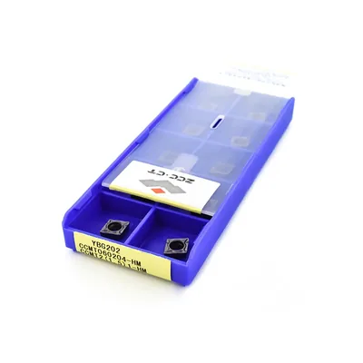 Inserto para torneamento ccmt 060204-hm ybg202 - zcc ct