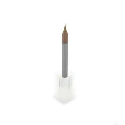 Micro fresa metal duro 55hrc esférica 2 cortes ø 0,3 - 050 - 0,6mm - h04 curta altisin - dry cut