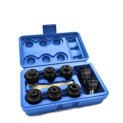 Jogo com 08 adaptadores porta macho t1 tc312 m03 a m16 - tc312-08pcs mawbra