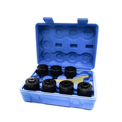 Jogo com 07 adaptadores porta macho t2 tc820 m06 a m24 - tc820-07pcs mawbra