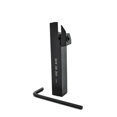Suporte para bedame externo dgtr 2020 2d35 para inserto iscar dgn 2,0mm - dry cut