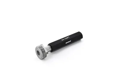 Tampão calibrador de rosca passa e não passa npt 3/4" x 14 tpi - tpnp 3/4 npt king tools
