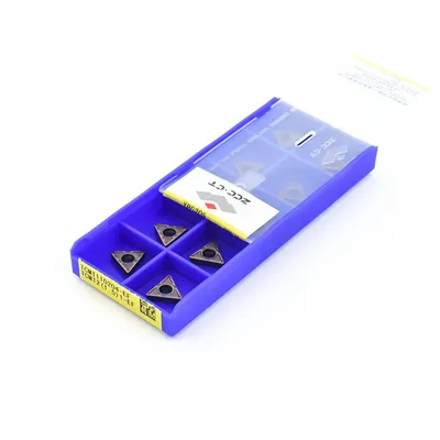 Inserto para torneamento tcmt 110204-ef ybg205 - zcc ct